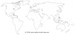 Linking image of solid-transparent group to the world map b7a